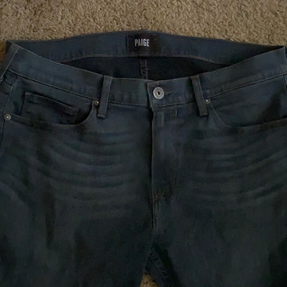 Worn once, size 34 Paige jeans